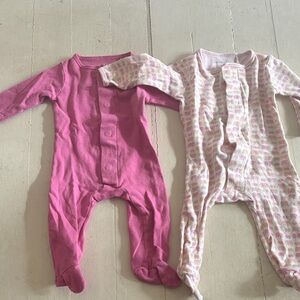 Magnetic Me Pink and Cream Footies